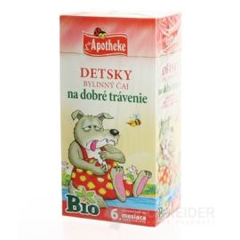 APOTHEKE BIO DETSKÝ BYLINNÝ ČAJ NA DOBRÉ TRÁVENIE