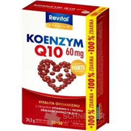 Revital COENZYME Q10 60 mg + VITAMIN E + SELEN FORTE