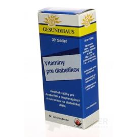 Vitamins for diabetics 30 tablets.