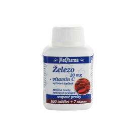 MedPharma ŽELEZO 20MG + Vit. C