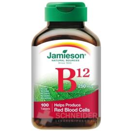 JAMIESON VITAMÍN B12 METYLKOBALAMÍN 250 µg