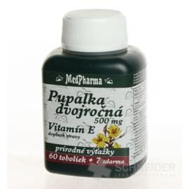 MedPharma PUPALKA DVOJROČNÁ 500MG, VITAMÍN E