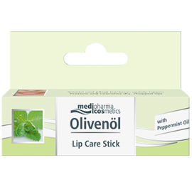 Olivenöl olivová tyčinka na pery s mätovým olejom 4,8g