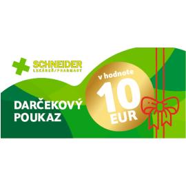 Darčekový poukaz v hodnote 10€