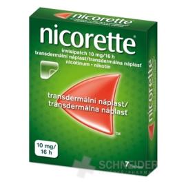 Nicorette® invisipatch 10 mg/16 h, transdermálna náplasť