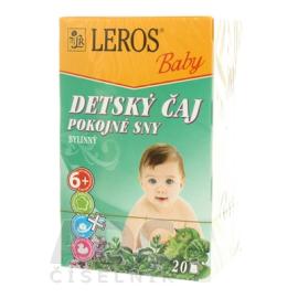 LEROS BABY DET.CAJ POKOJ.SNY 20X1,5G