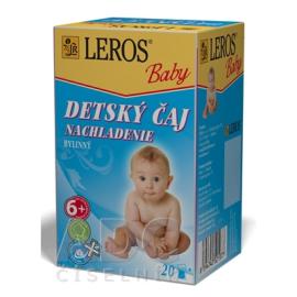 LEROS BABY DETSKÝ ČAJ DÝCHACIE CESTY S LIPOU