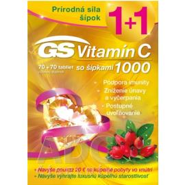 GS Vitamin C1000 + darts tbl. 70 + 70 gift