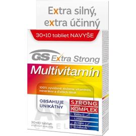 GS Extra Strong Multivitamín, tbl. 30+10 2017