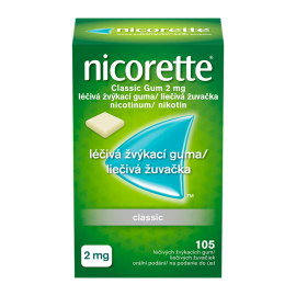 Nicorette® Classic Gum 2 mg medicated chewing gum