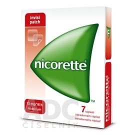 Nicorette® invisipatch 15 mg/16 h, transdermálna náplasť