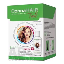 Donna HAIR FORTE 3 months treatment 90 tob. + DH PERFECT shampoo 100 ml