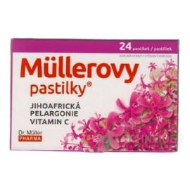 MÜLLER'S pastilles South African PELARGONIA, VIT. C