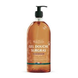 BeauTerra - Nourishing shower gel 2 in 1 for body and hair with the scent of sandalwood