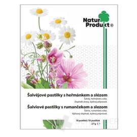 NaturProdukt Šalviové pastilky s rumančekom