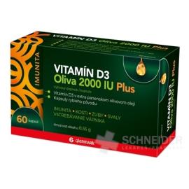 VITAMÍN D3 Oliva 2000 IU Plus