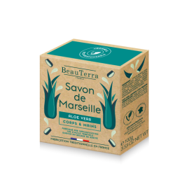 BeauTerra - traditional Marseille solid Aloe Vera soap