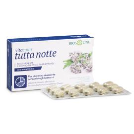 VitaCalm Tutta Notte for peaceful sleep with melatonin