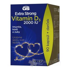 GS Extra Strong Vitamín D3 2000 IU darček 2022