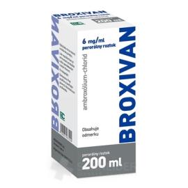 BROXIVAN 6 mg/ml perorálny roztok