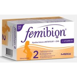 Femibion 2 Kys. listová a METAFOLIN+DHA+Vit.D3