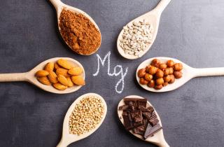 Foods with large amounts of magnesium