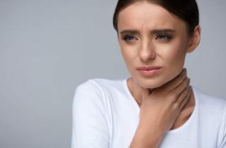 Sore throat - causes and manifestations