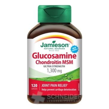 JAMIESON GLUCOSAMINE CHONDROITIN MSM 1300 mg