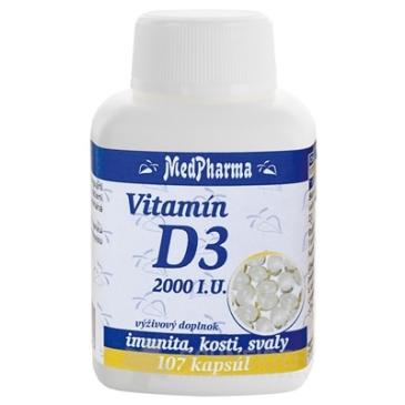 MedPharma VITAMÍN D3 2000 I.U.