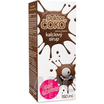 Doktor ČOKO kalciový sirup 150 ml