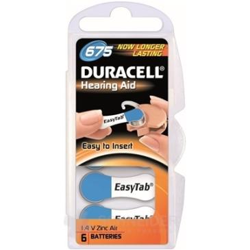 DURACELL HA 675 EASYTAB 1.4V batérie