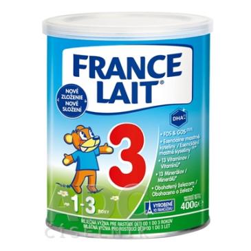 France Lait 3, 400 g Growing up od 1 roka