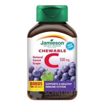 JAMIESON VITAMIN C 500 mg grapes