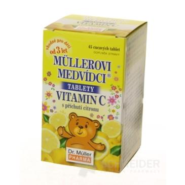 MÜLLEROVE medvedíky - vitamín C