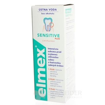 ELMEX ÚSTNA VODA SENSITIVE PLUS