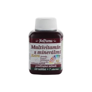 MedPharma MULTIVITAMIN S MINERÁL. EXTRA 42 ZLOŽIEK