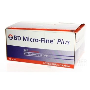 BD MICRO FINE U-100 INSULIN SYRINGE