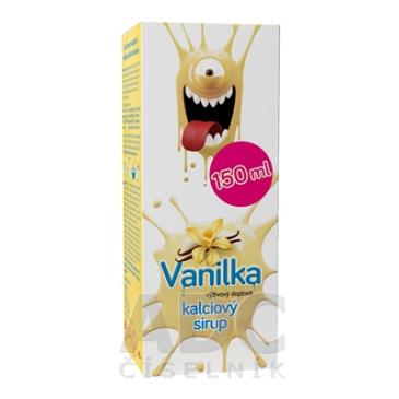 Kalciový sirup VANILKA 150 ml