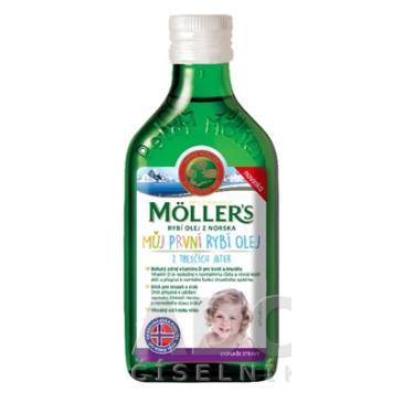 Möller's Můj první rybí olej Natural 250 ml