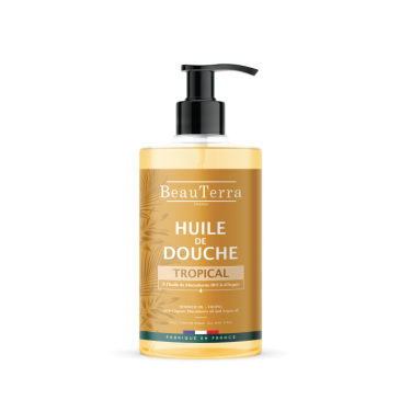 BeauTerra - silky shower oil with a beautiful Tropic scent
