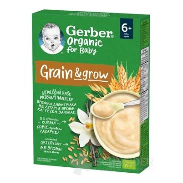 Gerber Organic Nemliečna KAŠA Vanilka