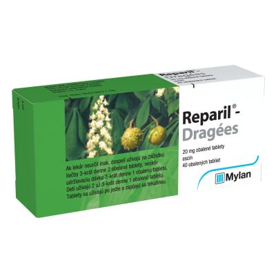 REPARIL - Dragées 40 tbl.x20 mg