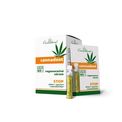 Cannaderm Cannadent - regenerating serum for aphthae and cold sores 10 x 1,5 ml