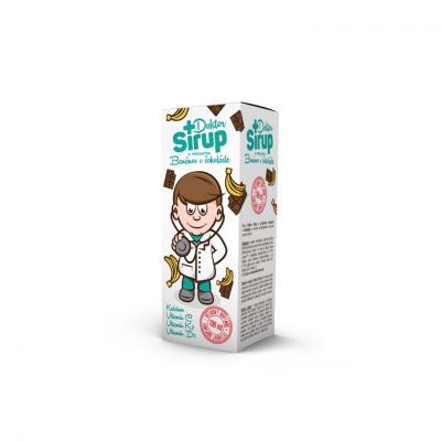 DOCTOR SYRUP WITH FLAVOR OF BANANAS IN CHOCOLATE 100ML