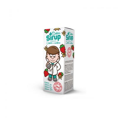 DOKTOR SIRUP S PRICHUTOU JAHOD S VANILKOU 100ML