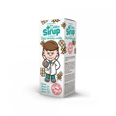 DOCTOR SYRUP with White Chocolate and Vanilla Flavor 100ml