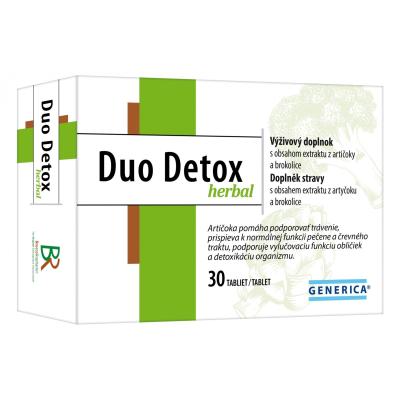 Duo Detox herbal, tbl. 30