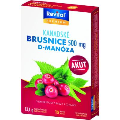 Revital Canadian cranberries AKUT 15 cps.