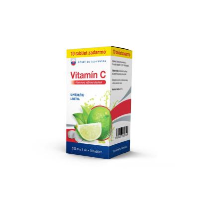 Dobré z SK Vitamín C 200mg príchuť LIMETKA