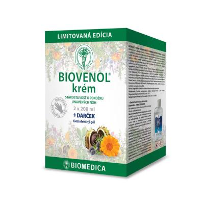 Biovenol cream 2x200ml + Bivenol micro tbl.10 FREE